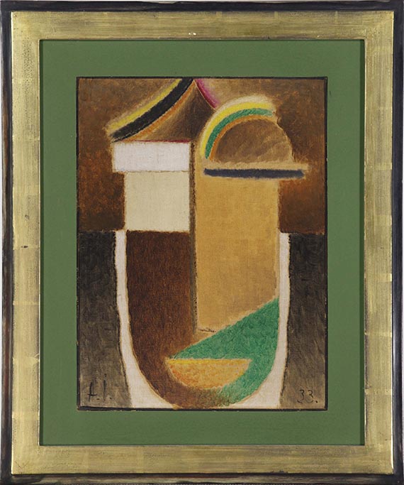 Alexej von Jawlensky - Abstrakter Kopf (Konstruktiver Kopf) - Frame image