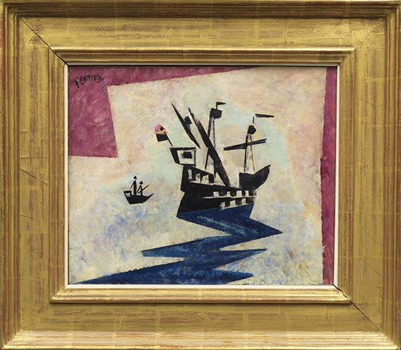 Lyonel Feininger - Karavellen - Frame image