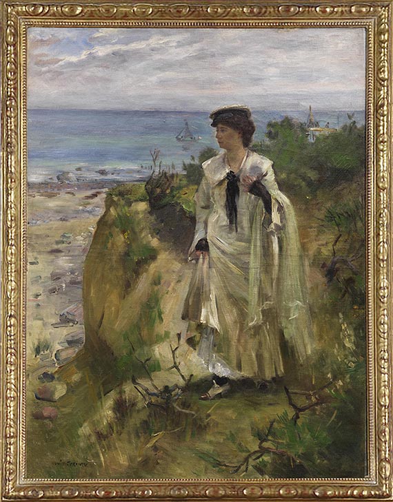 Lovis Corinth - Am Ostseestrand - Frame image