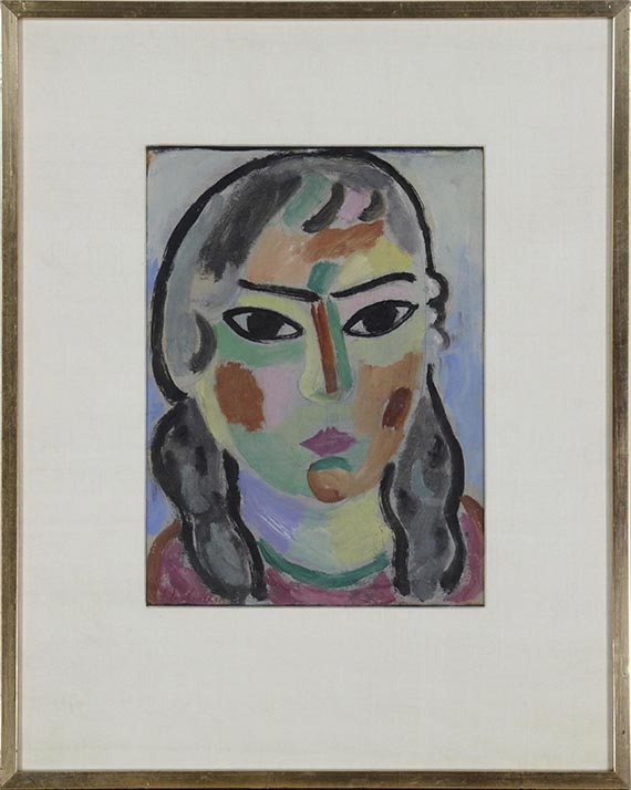 Alexej von Jawlensky - Mädchen - Frame image