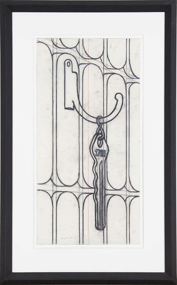 Konrad Klapheck - Die Rettung - Frame image