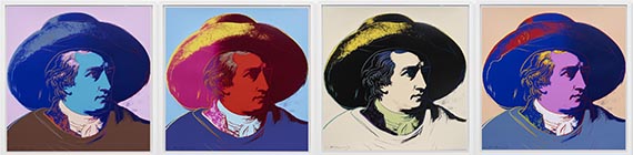 Andy Warhol - Goethe - Frame image