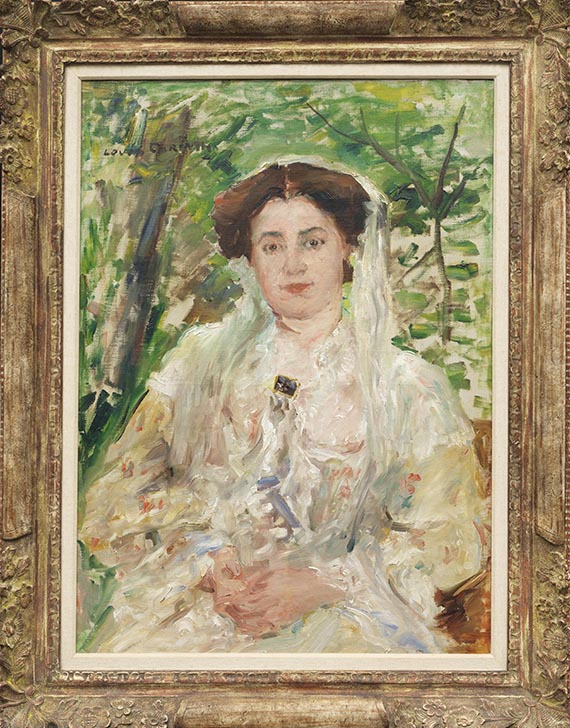 Lovis Corinth - Paraphrase (Bildnis der Charlotte Berend) - Frame image