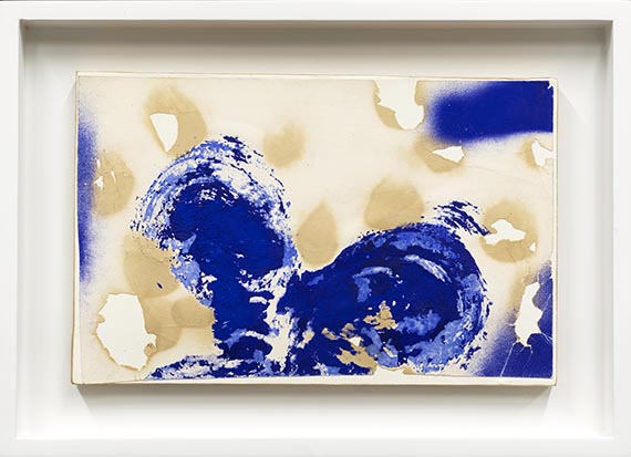 Yves Klein - Peinture de Feu Coleur, sans titre,(FC 11) - Frame image