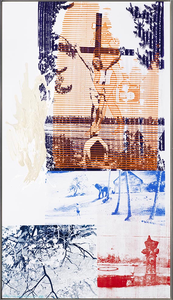 Robert Rauschenberg - Holy Lattice (Urban Bourbon) - Frame image