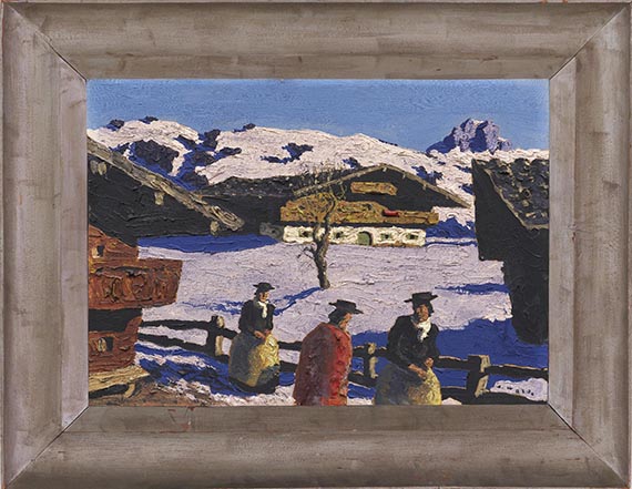 Alfons Walde - Winter in Tirol