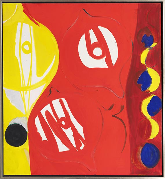 Ernst Wilhelm Nay - Rot in Rot II - Frame image