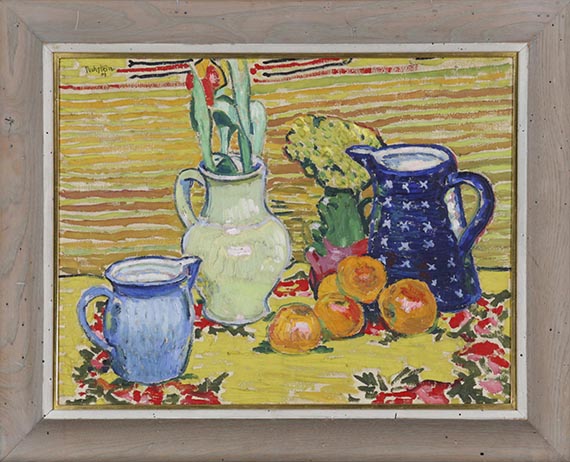 Hermann Max Pechstein - Stillleben mit Orangen - Frame image