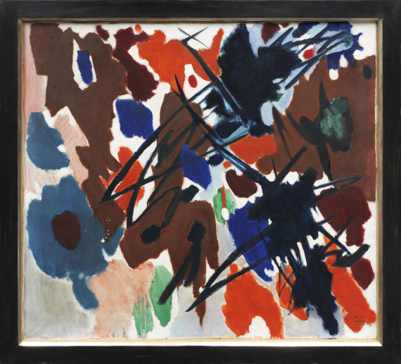 Ernst Wilhelm Nay - In Blockformen - Frame image