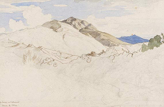 Victor Paul Mohn - Kastanienwald vor dem Monte Serone, Olevano