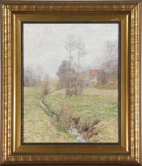 Paul Baum - Dünen Weg (Vormittag-Sonne) - Frame image