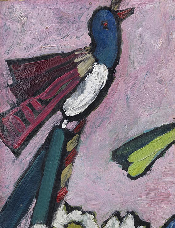 Gabriele Münter - Stilleben mit Kasperltheater - 