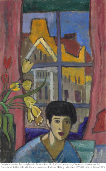 Gabriele Münter - Stilleben mit Kasperltheater - 