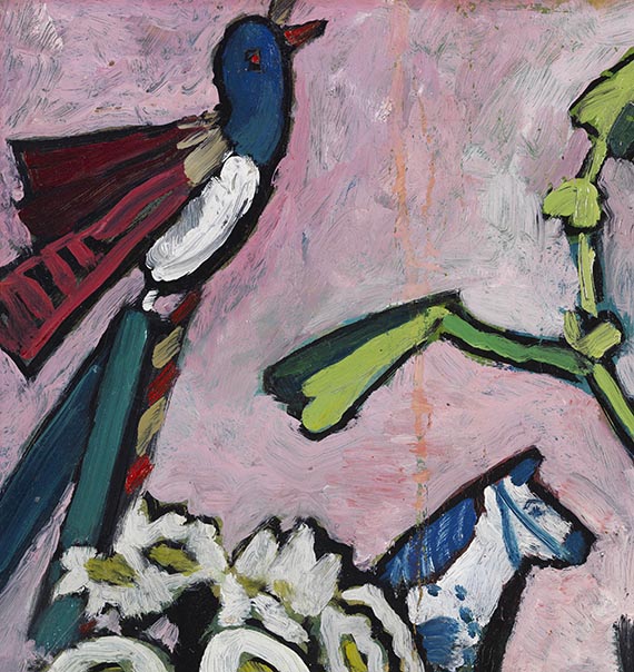 Gabriele Münter - Stilleben mit Kasperltheater - 