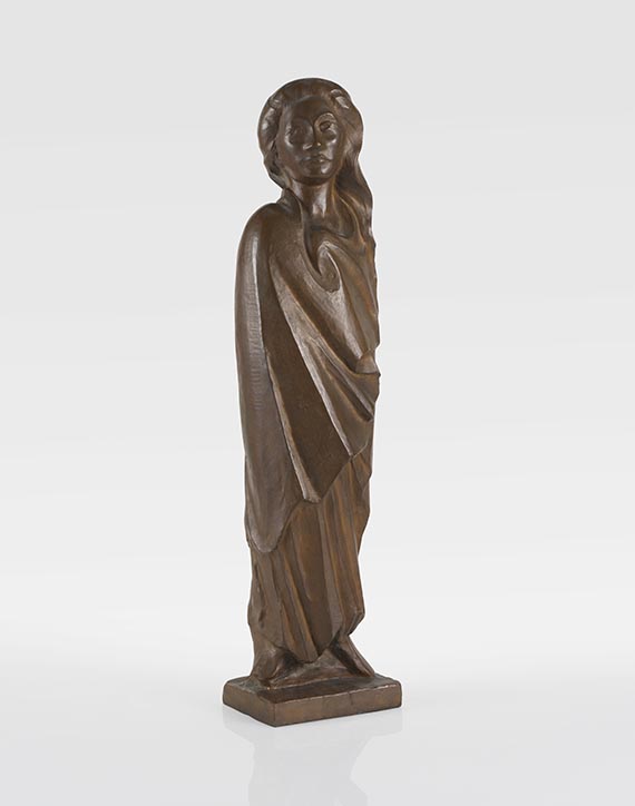 Ernst Barlach - Frau im Wind - 