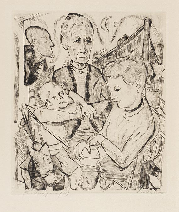 Max Beckmann - Gesichter - 