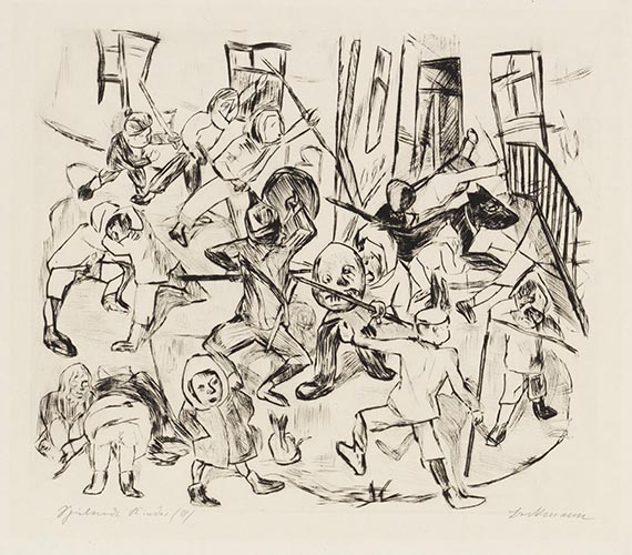 Max Beckmann - Gesichter - 