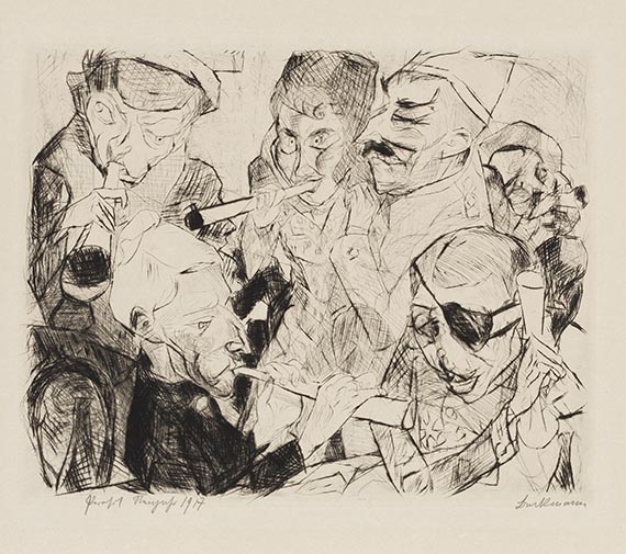 Max Beckmann - Gesichter - 