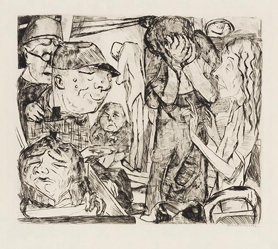 Max Beckmann - Gesichter - 