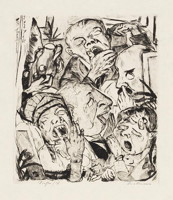 Max Beckmann - Gesichter - 