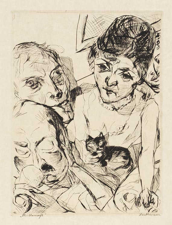 Max Beckmann - Gesichter - 