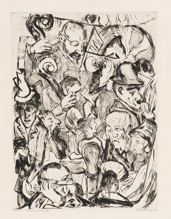 Max Beckmann - Gesichter - 