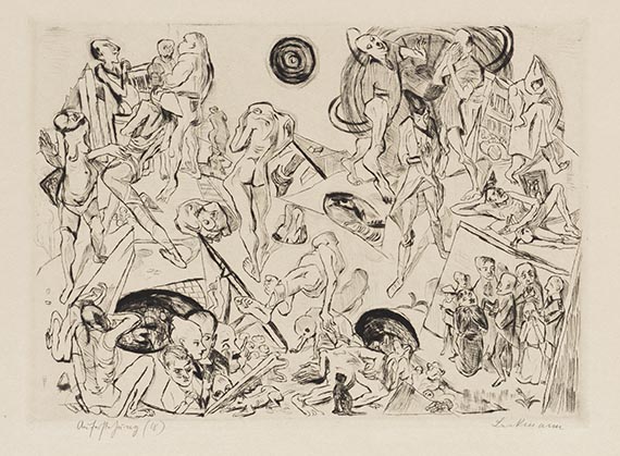 Max Beckmann - Gesichter - 