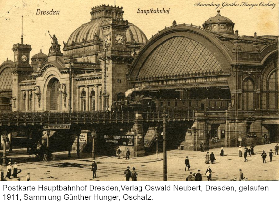 Otto Dix - Eisenbahnbrücke (Brücke in Dresden) - 