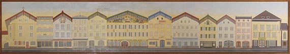 Carl Grossberg - Marktstraße in Bad Tölz - Frame image