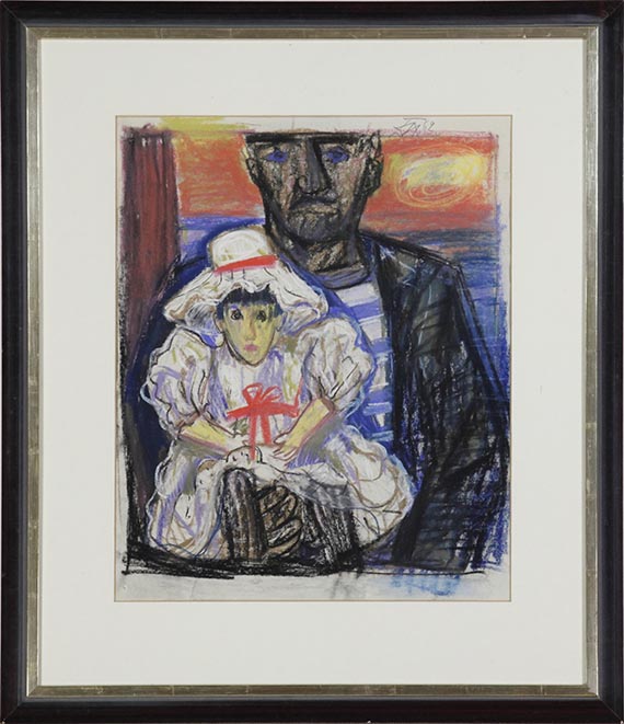 Otto Dix - Fischer und das Kind - Frame image