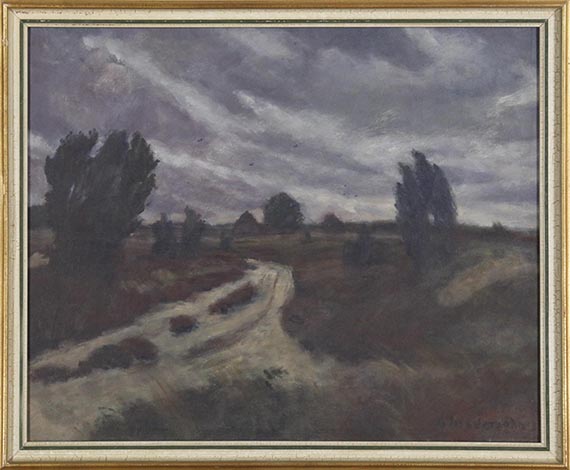 Otto Modersohn - Lüneburger Heide - Frame image