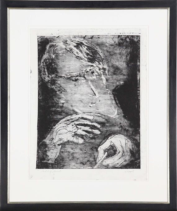 Rolf Nesch - Karl Muck - Frame image