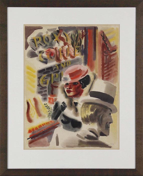 George Grosz - Roxy Coffee - Frame image