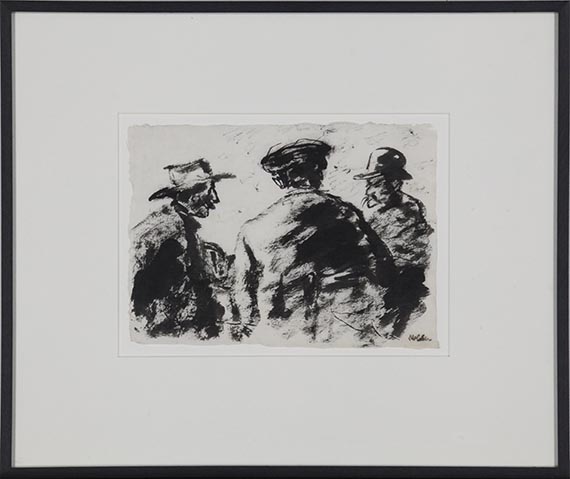 Emil Nolde - Marktleute - Frame image