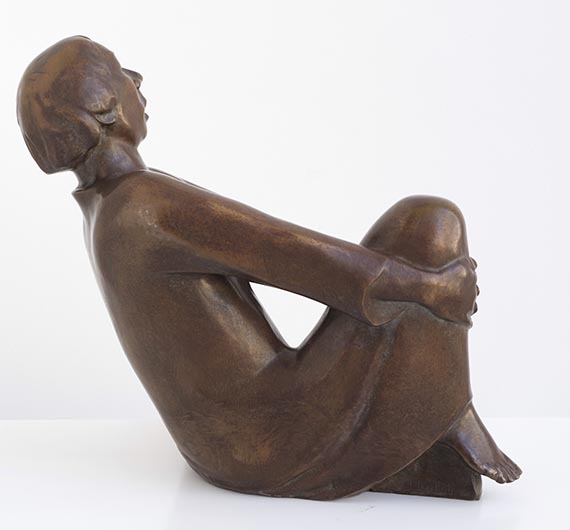 Ernst Barlach - Der singende Mann - Back side