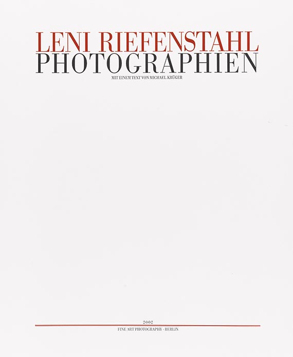 Leni Riefenstahl - Nuba Portfolio - 