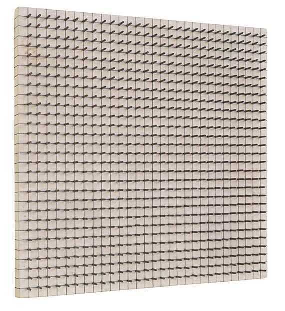 Günther Uecker - Aggressive Reihung (Antibild) - 