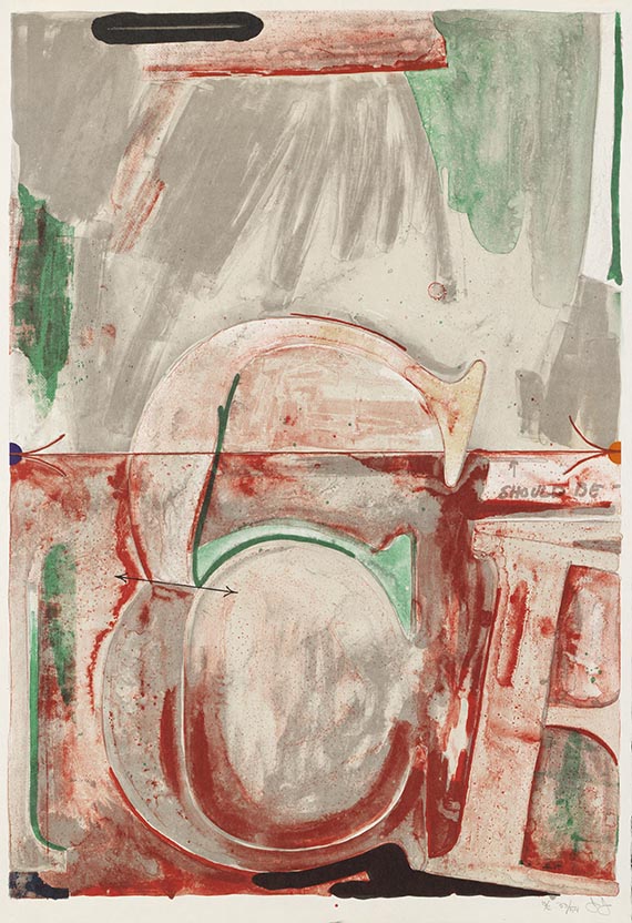 Jasper Johns - Voice II - 