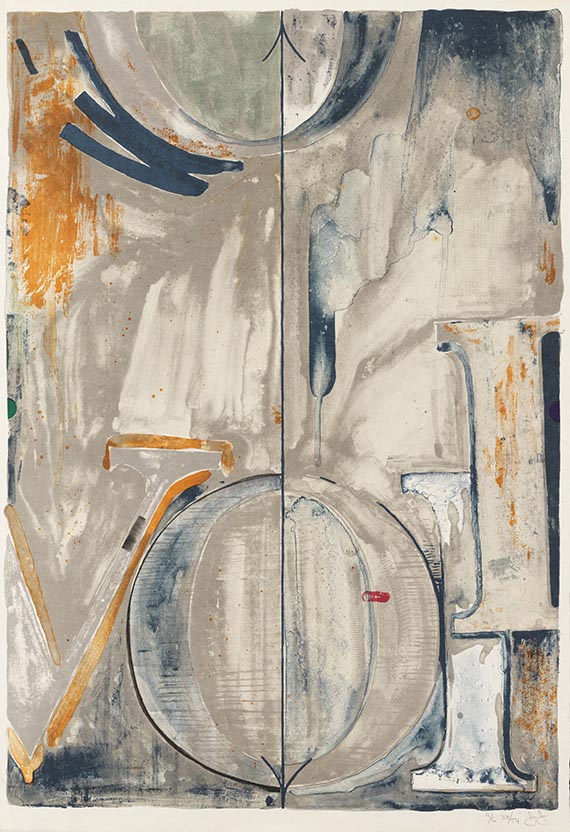 Jasper Johns - Voice II - 