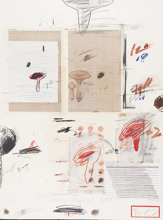 Cy Twombly - Natural History Part I, Mushrooms - 