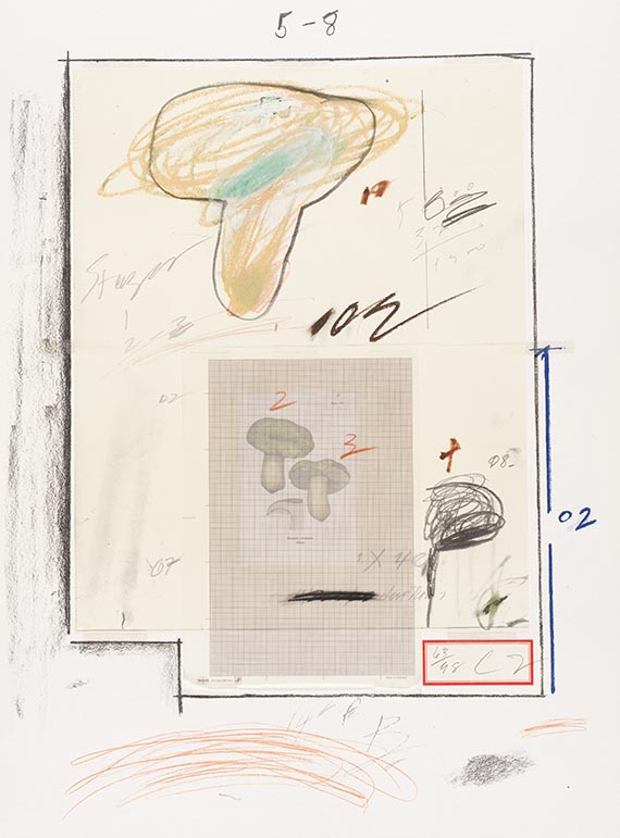 Cy Twombly - Natural History Part I, Mushrooms - 