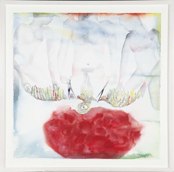 Francesco Clemente - Sky and Water - Frame image