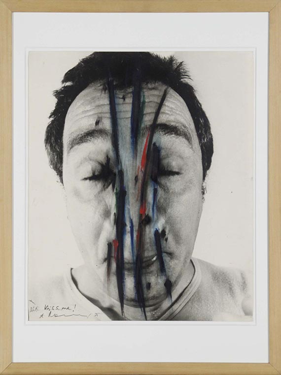Arnulf Rainer - Don't kiss me - Frame image