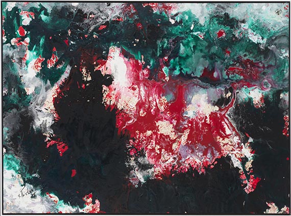 Fred Thieler - Darunter Rot - Frame image