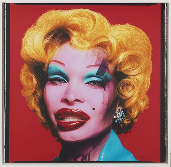 David LaChapelle - Amanda as Marilyn in Red - Frame image