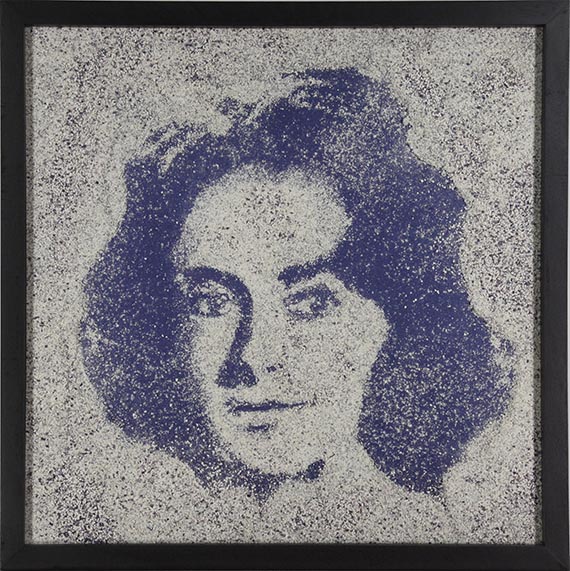 Vik Muniz - Liz (After Warhol) - Frame image