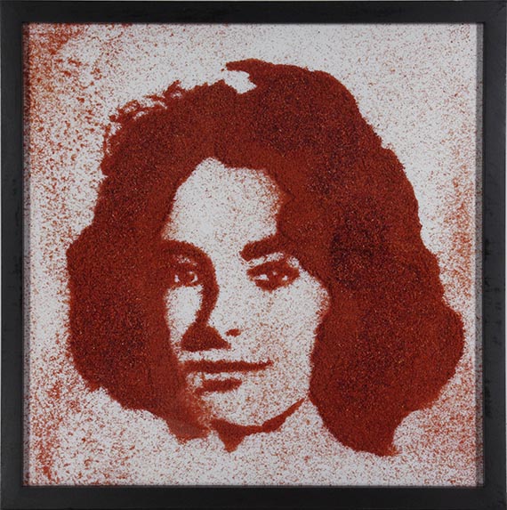 Vik Muniz - Liz (After Warhol) - Frame image