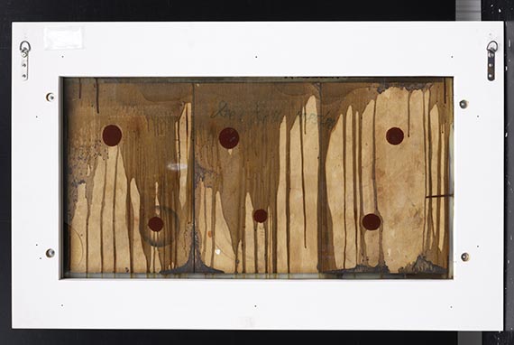 Dieter Roth - Drilling - Back side