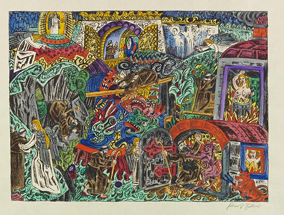 Franz von Zülow - Der heilige Franziscus von Assisi - 