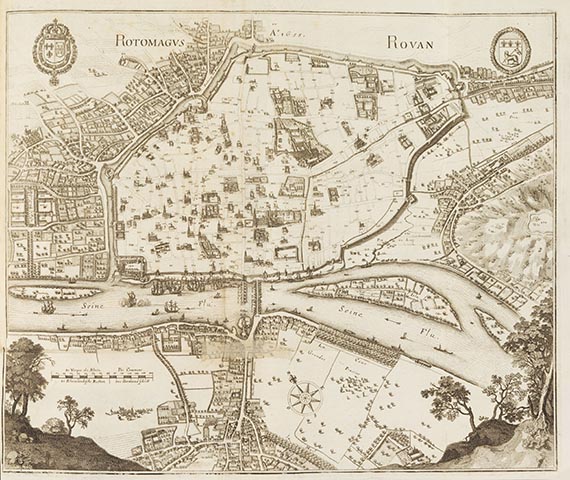 Matthäus Merian - Topographiae Galliae, Teile 5 bis 13 in 1 Band